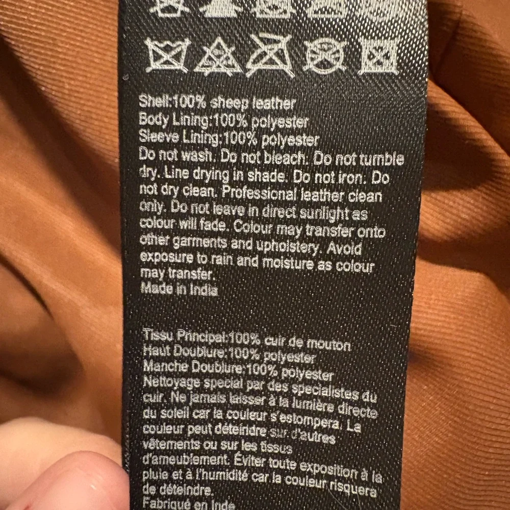 AllSaints Balfern Leather Biker Jacket - Picture 4 of 7